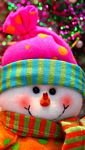pic for Cute Bright Christmas Snowman 